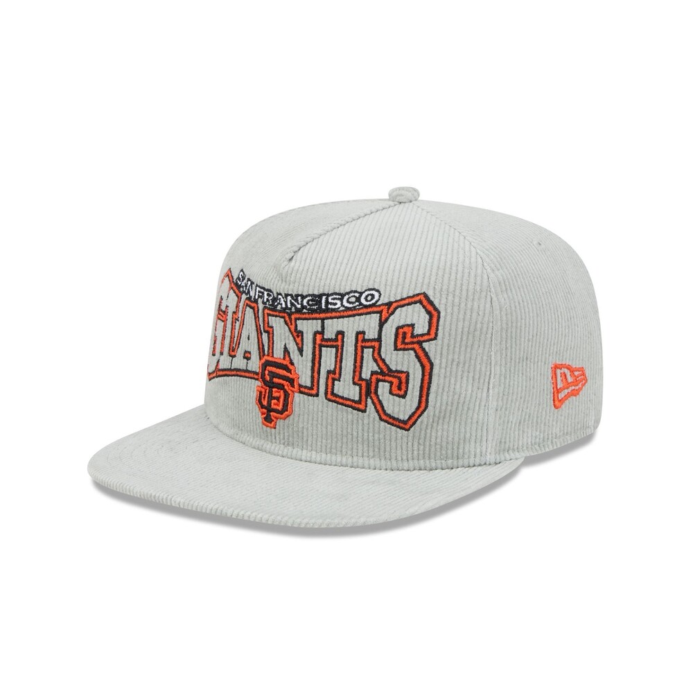 New Era San Francisco Giants Gray Cord Golfer Hat - One Size